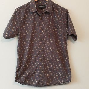 Pac Sun Floral Button Down